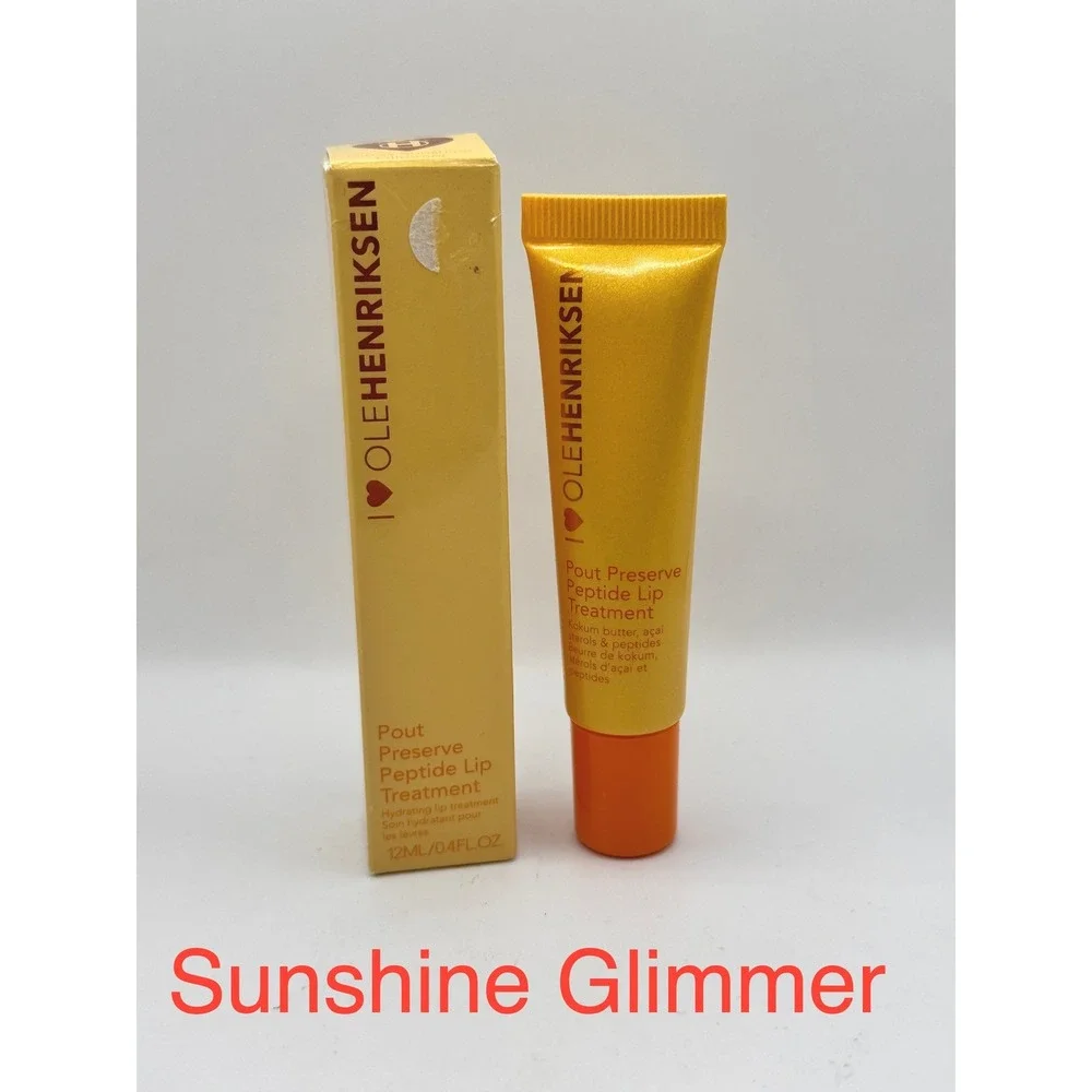 Ole henriksen Peptide Lip Treatment Citrus Sunshine Glimmer NEW